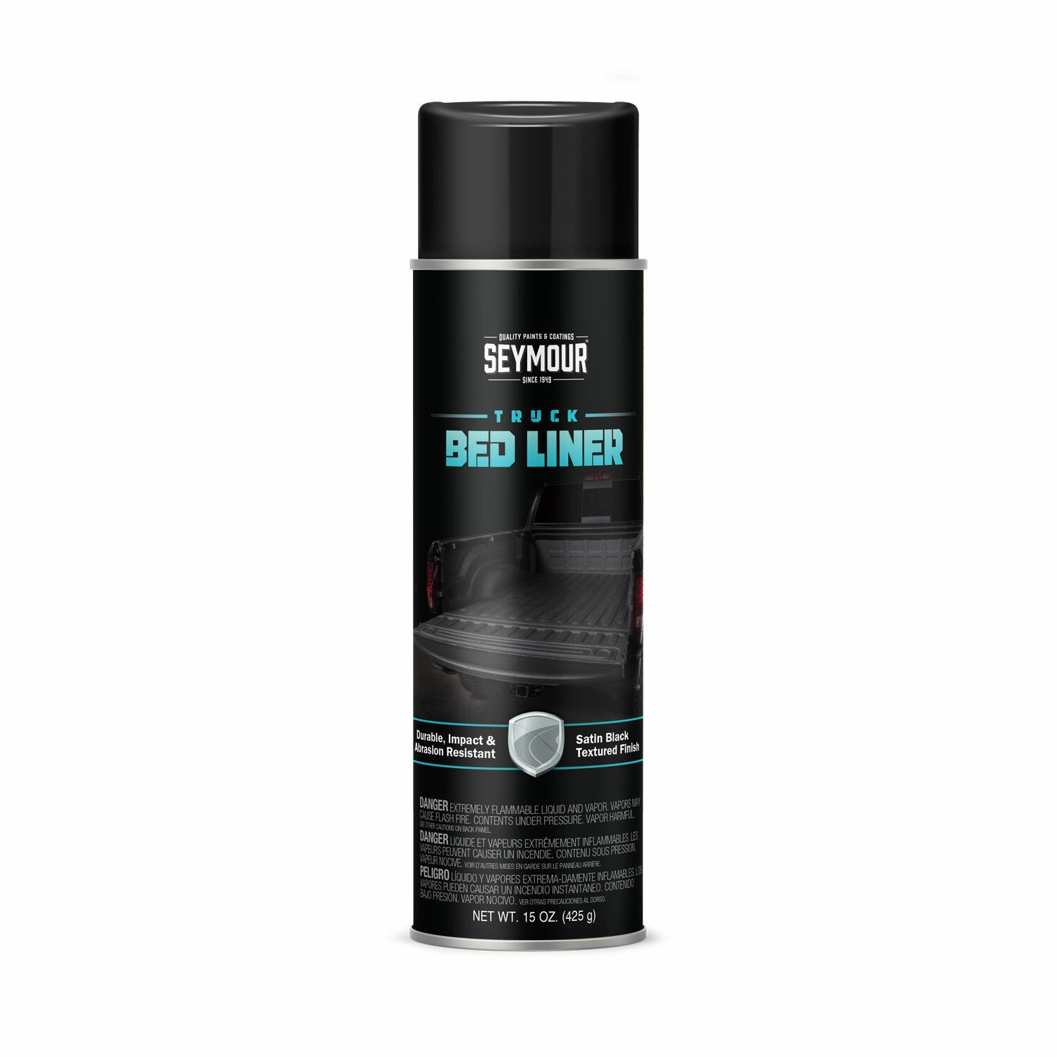 Seymour Professional Truck Bed Coating/Liner Aerosol Spray, Black (15
