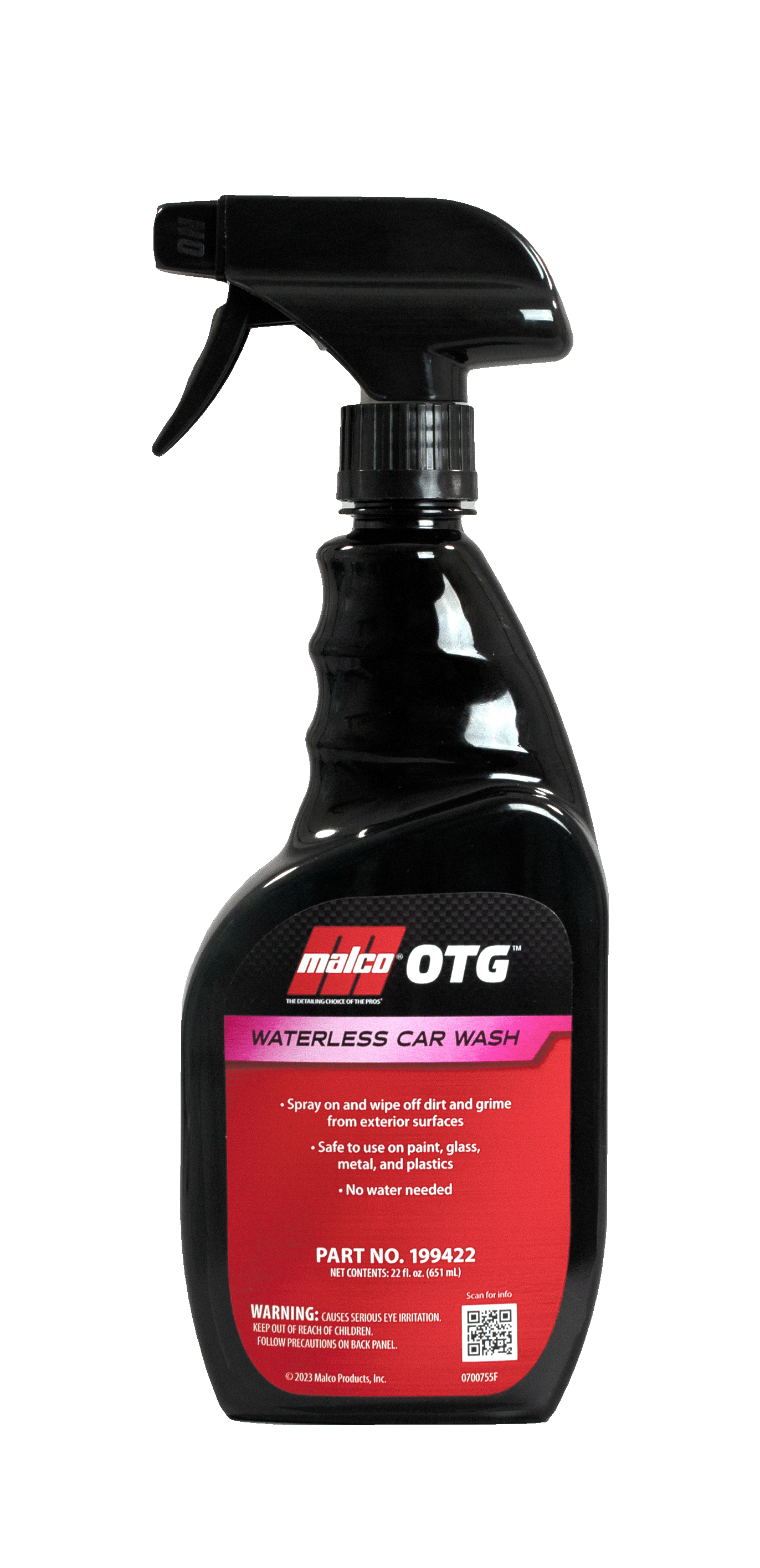 Malco OTG Waterless Car Wash Carolina Detail Supply