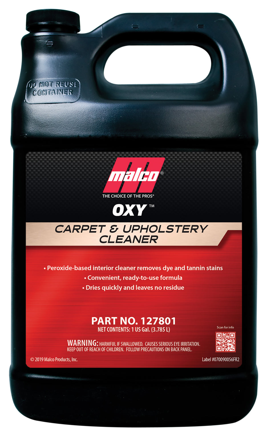 Malco Oxy Carpet and Upholstery Cleaner