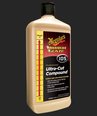 M105 Mirror Glaze® Ultra-Cut Compound-32oz. – Carolina Detail Supply