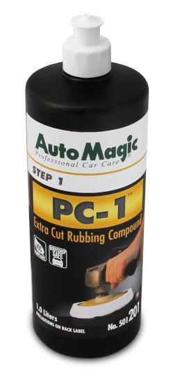 AutoMagic PC-1 Extra Cut Rubbing Compound – Carolina Detail Supply