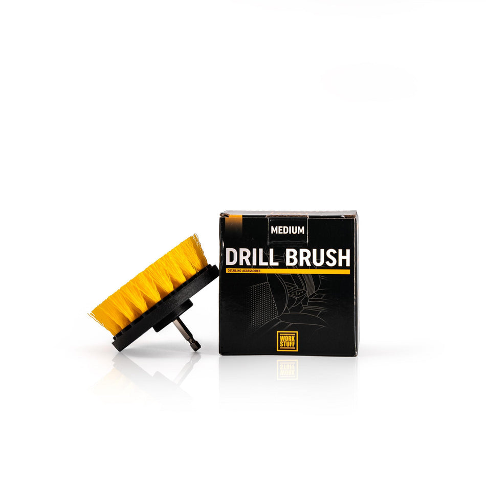 Work Stuff Drill Brush - Yellow/Medium
