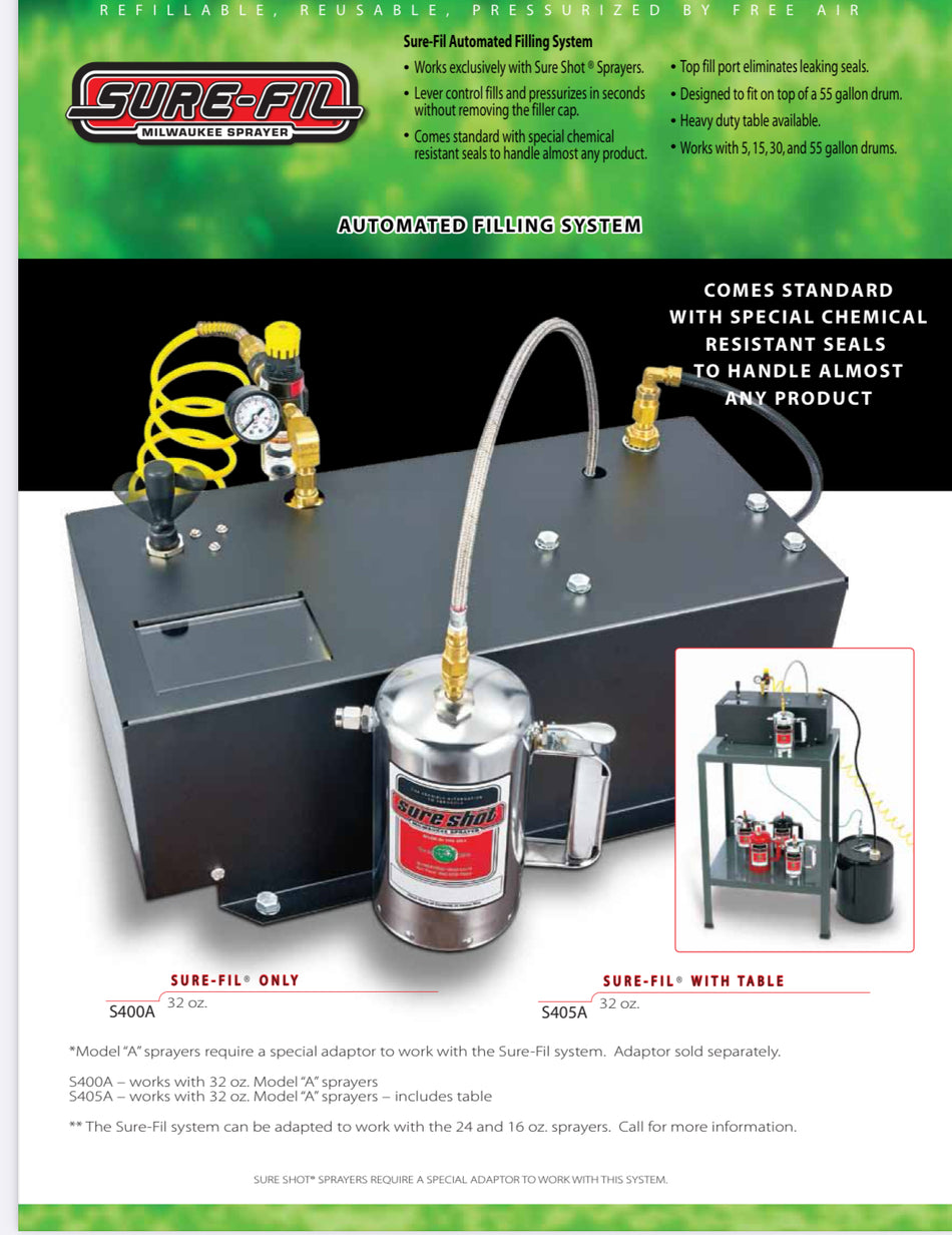 Sure Shot Sure-Fil Automated Filling System (in-stock)