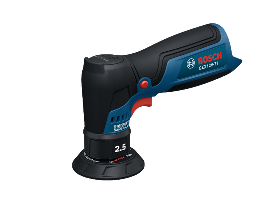 Bosch 12V Compact Cordless Brushless 3 In. Random Orbital Sander