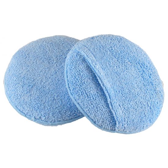 Round Microfiber Pocket Wax Applicator