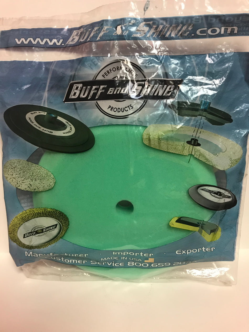 Buff & Shine Green Contour pad 8”