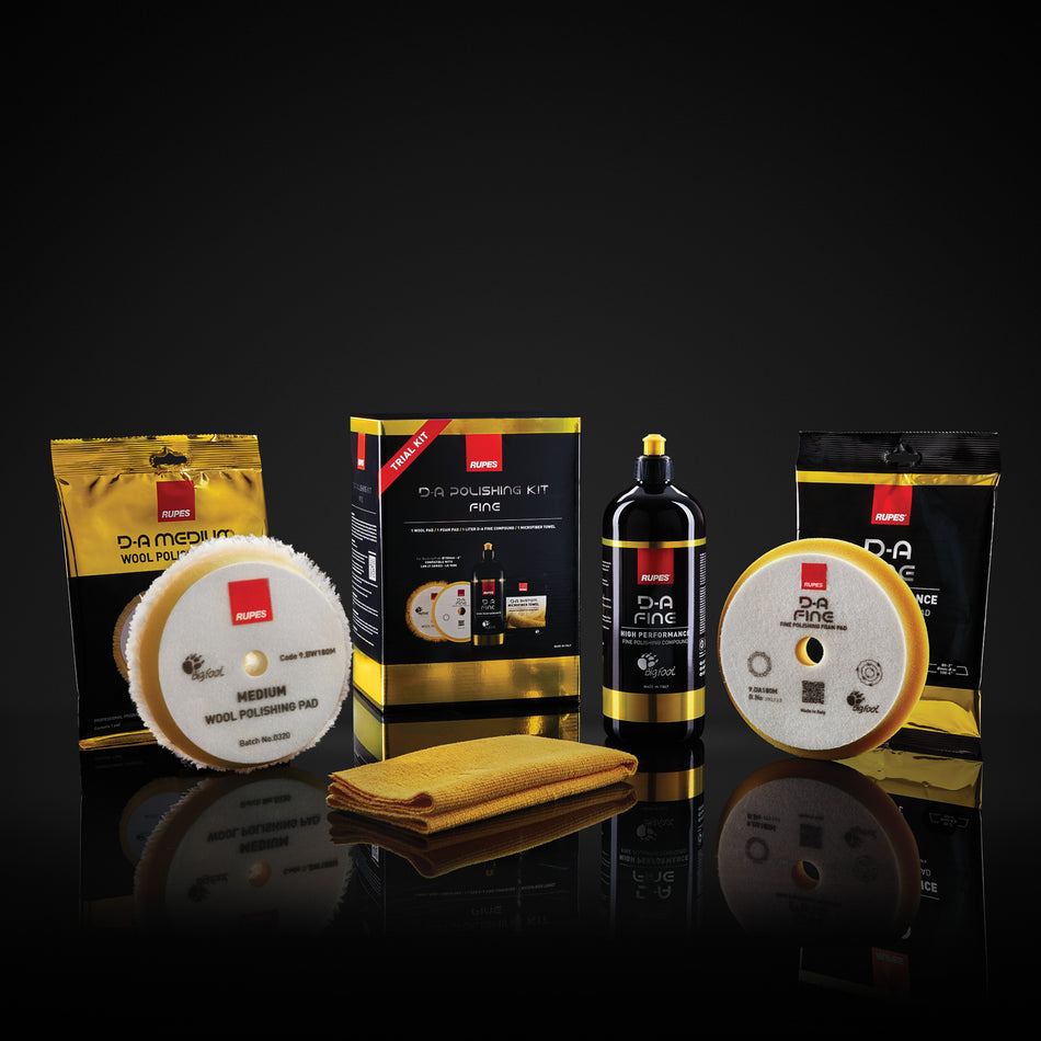 Rupes D-A System Polishing Kit-Fine