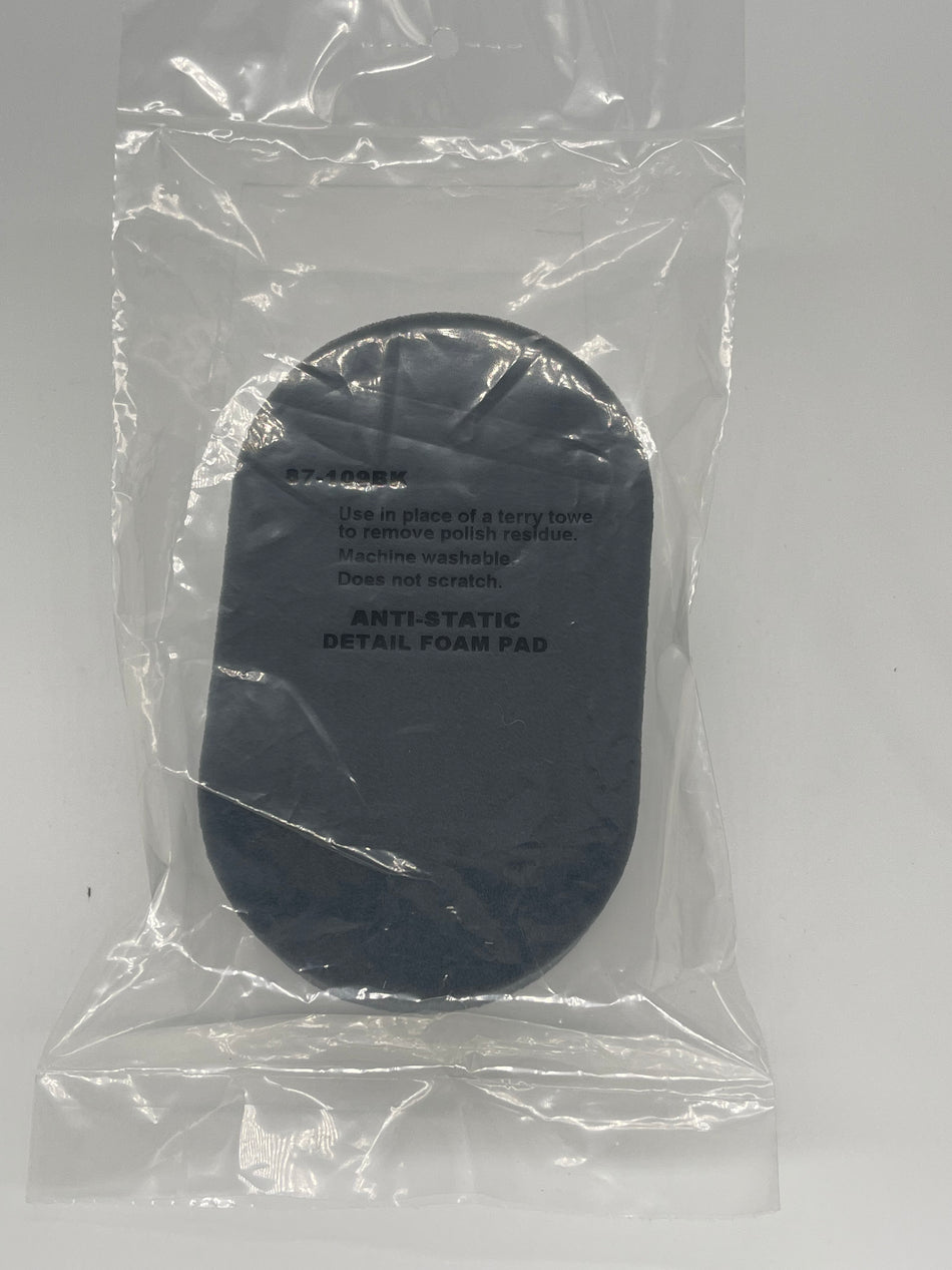 Anti-Static Foam Applicator Pad - Black