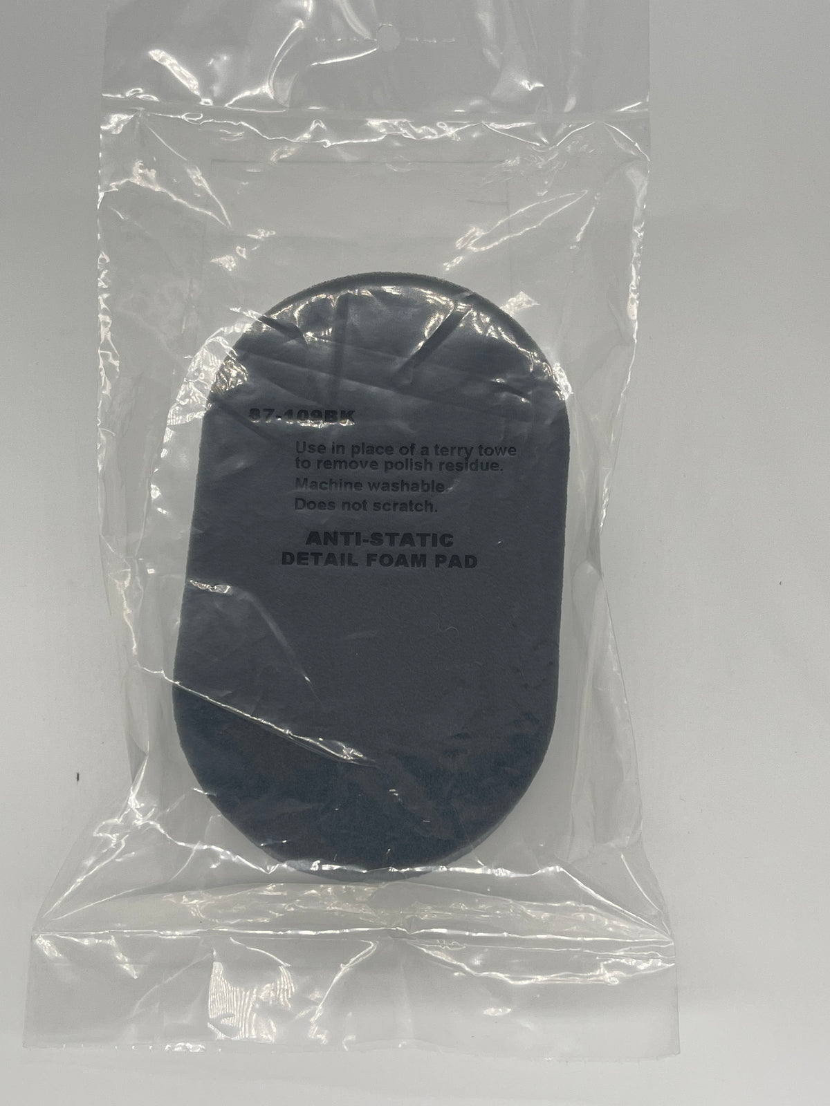 Anti-Static Foam Applicator Pad - Black – Carolina Detail Supply