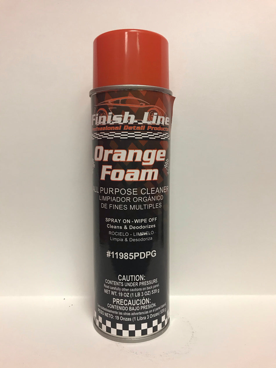 Finish Line Orange Foam